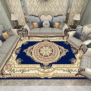 GBFR Vloerkleed in Perzische stijl, voor woonkamer, Scandinavisch tapijt, slaapkamer, salontafel, Marokko, vloerkleed…