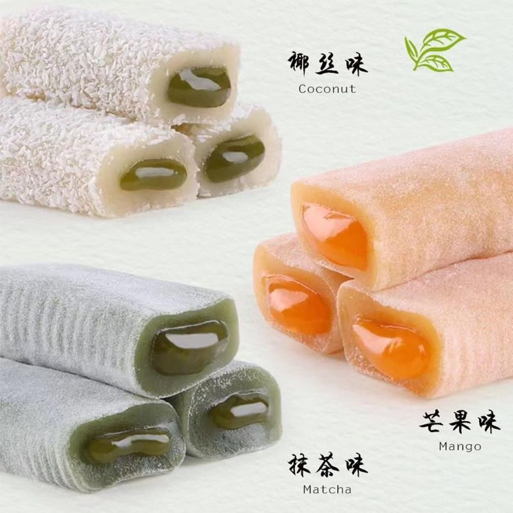 WSYLS mochi cibo cinese cibo asiatico mochi snack cinesi (Sapore di cocco)