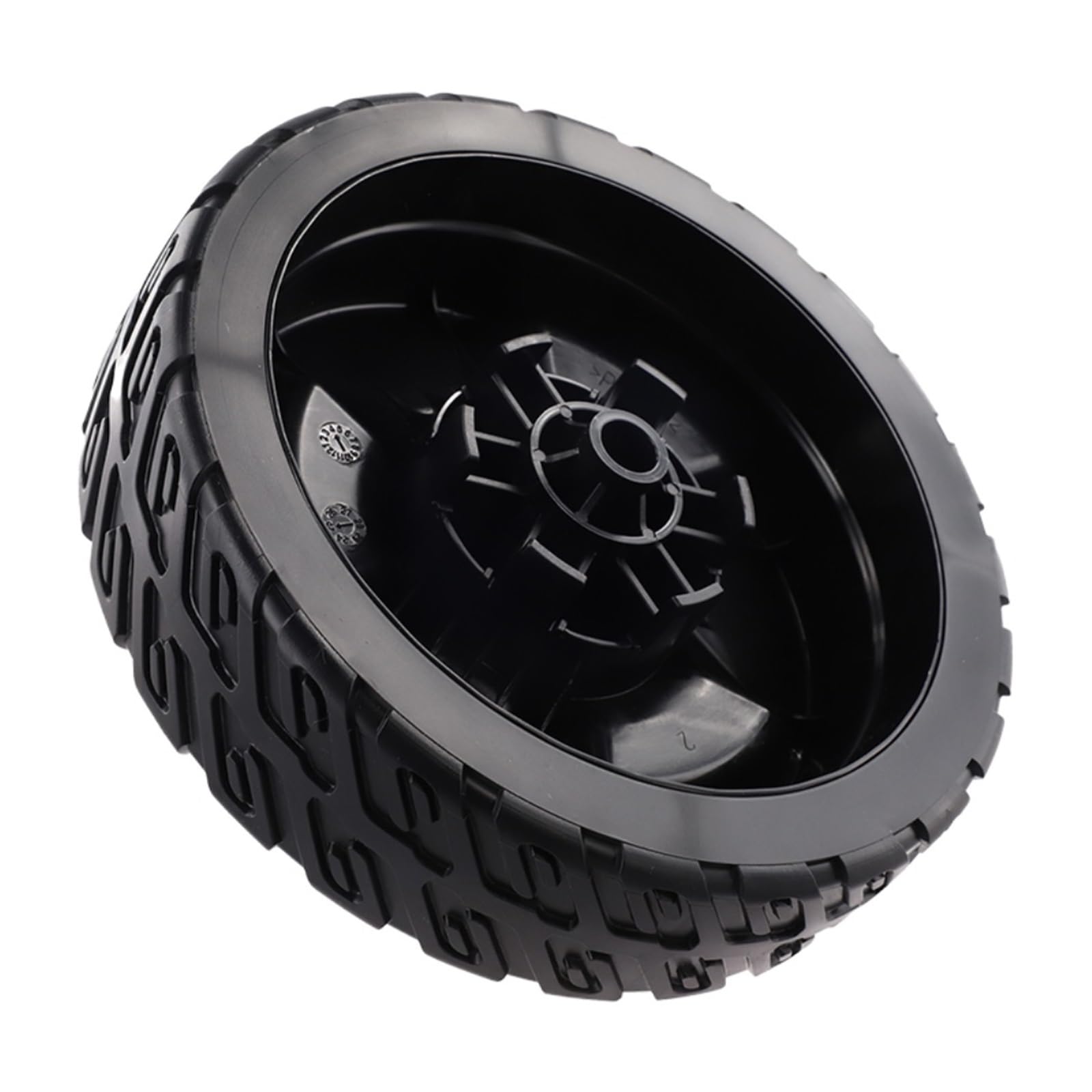 Ruedas de repuesto for cortacésped 8 pulgadas, accesorios universales for jardín(Rear wheel)