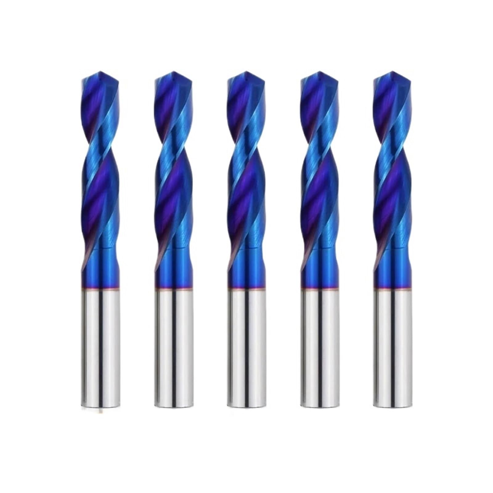 Forets hélicoïdaux à 65° en carbure de tungstène pour le travail des métaux, outils de perçage de 1 à 20 mm (3,2 mm)