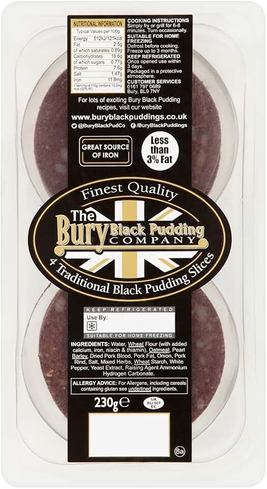 Pork Black Puddings Amazon.co.uk