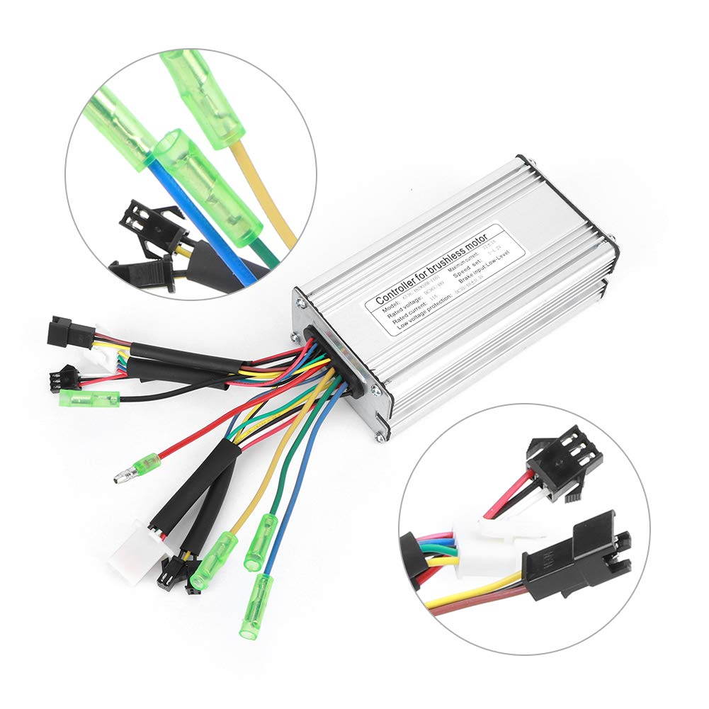 Kontroler Roweru Prostopłciowego, 22A 9 Tube 36/48V KT - 22A Water Bezszczotkowy Sterownik Silnika z KT LCD3 LCD4 LCD5 LCD7 Zestaw do Rowerów Elektrycznych