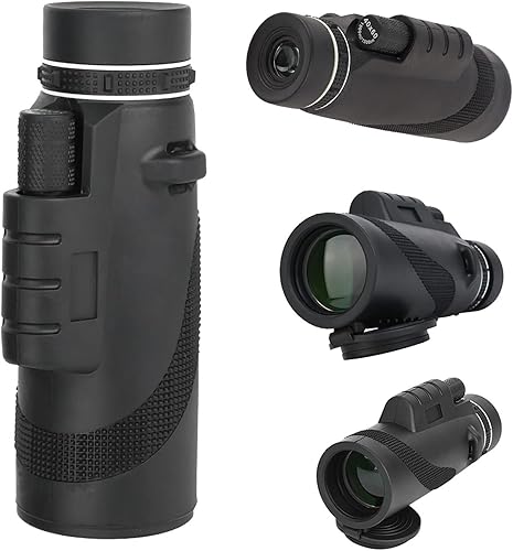 Miniatura 5 de Wingspan monocular monocular 40X60 al aire libre óptica monocular verde lente de película brillante visión nocturna caza camping senderismo