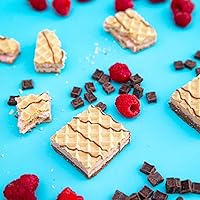 Vista 9 de WonderSlim Paquete de barra de oblea de proteínas, limón y frambuesa