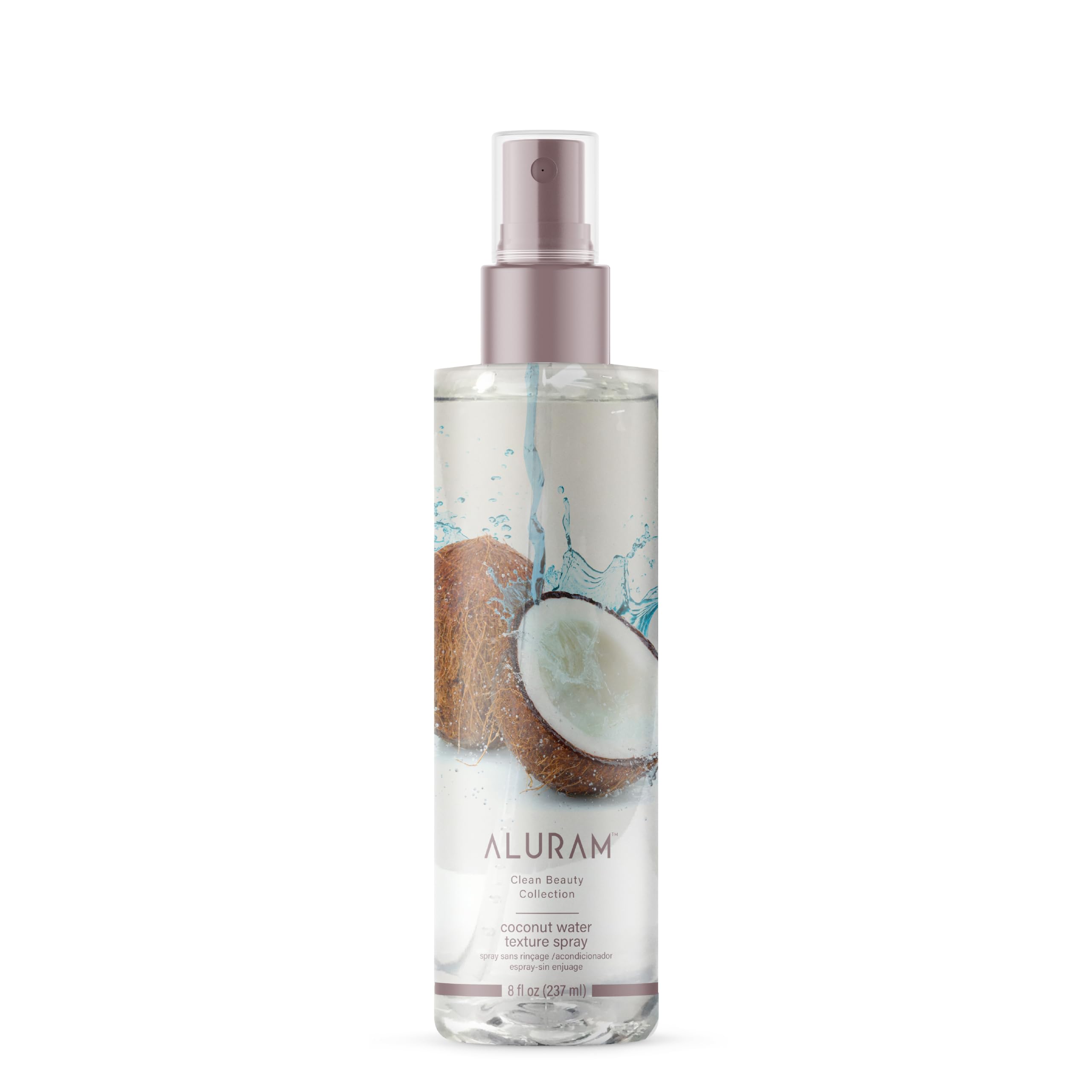 Aluram Coconut Water Texture Spray, Adds Texture & Definition, 8 Fl Oz