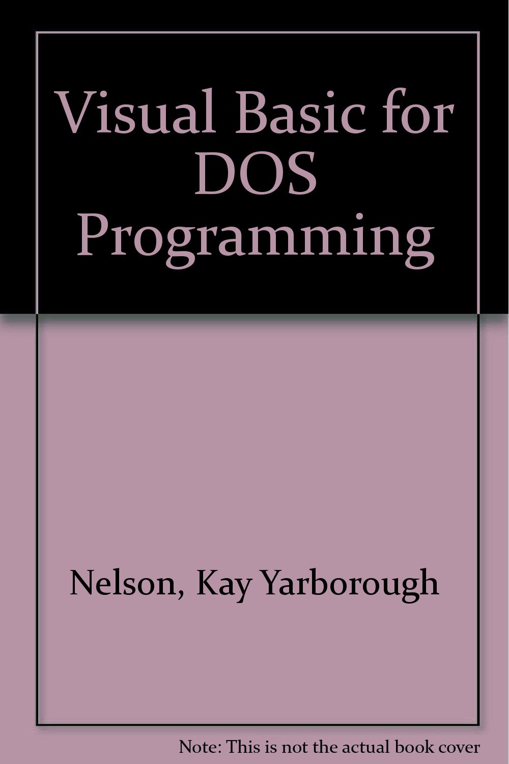 Visual Basic for DOS Programming