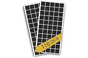 110 Pcs Self-Adhesive Magnets for Crafting and School