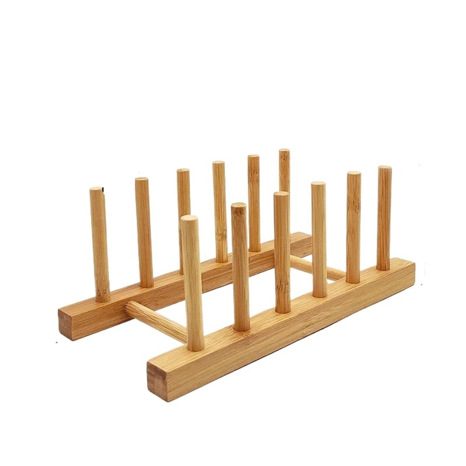 VEXALIFORM Dish Rack Wooden Dish Rack Storage