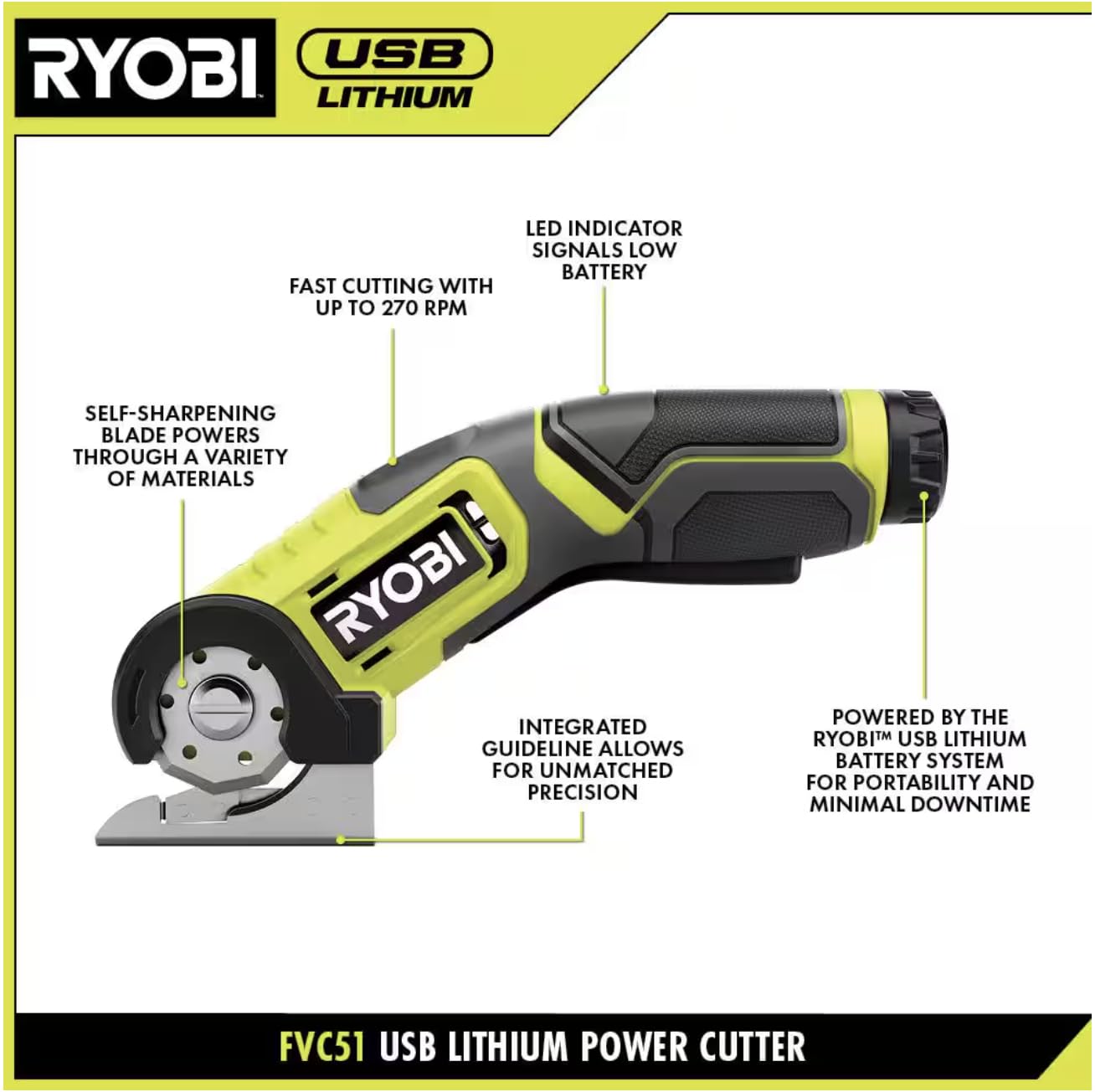 リョービカッター Amazon.co.jp: RYOBI USBリチウムパワーカッターキット 2.0 AH USB