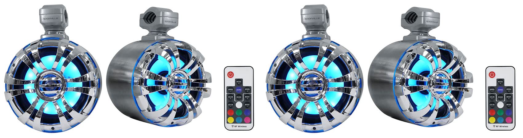 Rockville (4) WB65KLS Silver 6.5