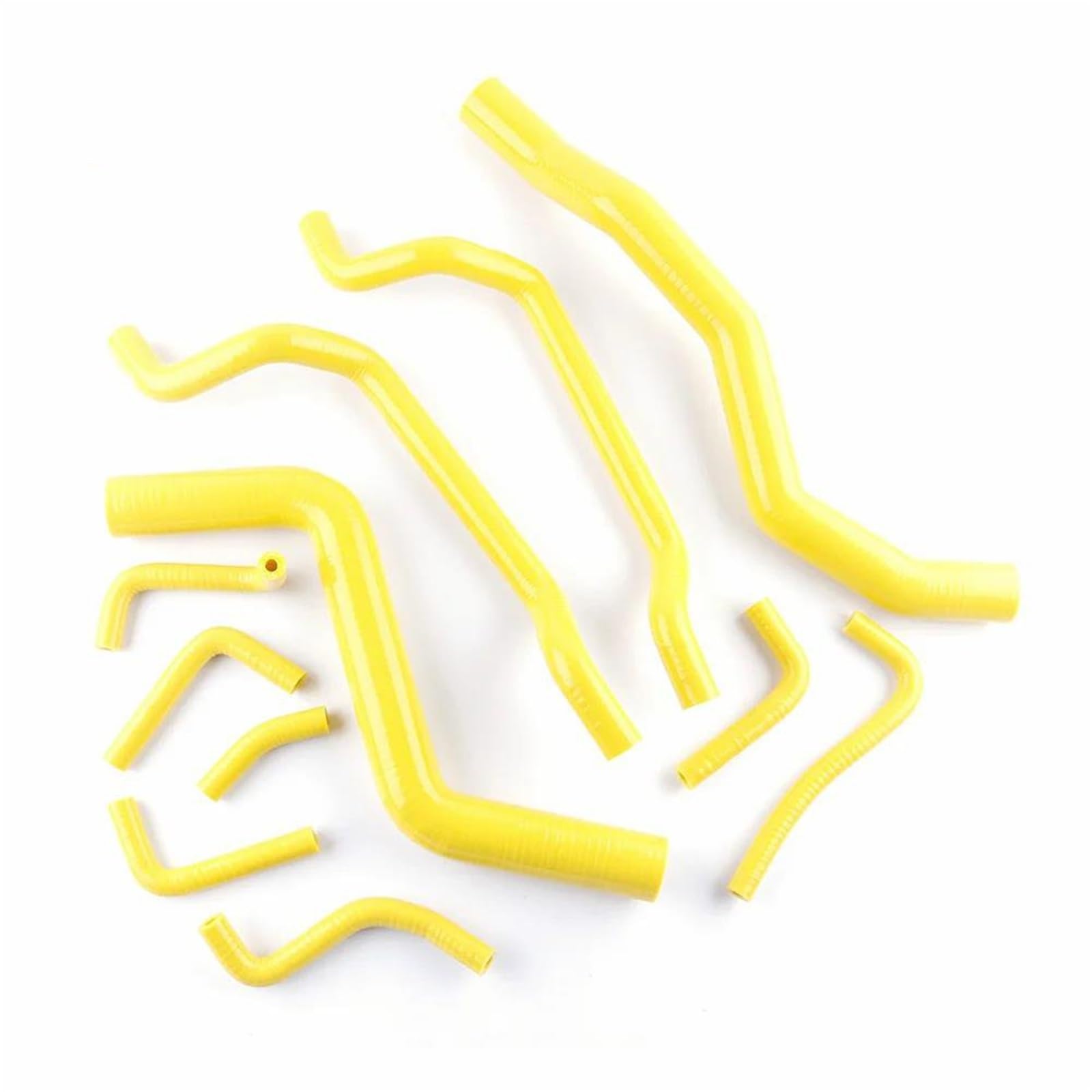 for Mitsubishi for Eclipse 4G63T Engine 1995 1996 1997 1998 1999 Turbo Radiator Heater Silicone Hose Kits(Yellow)