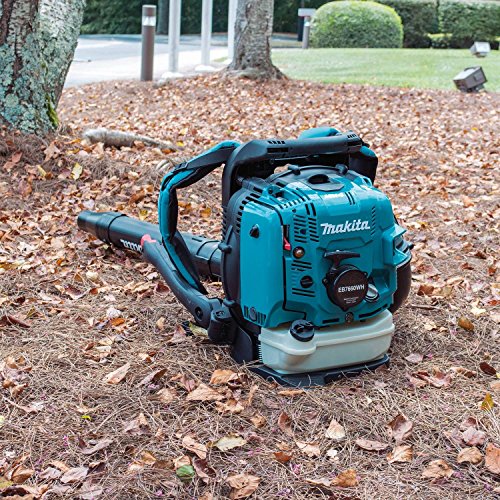 Makita EB7660WH 75.6 cc MM4 4-Stroke Engine Hip Throttle Backpack Blower, Teal