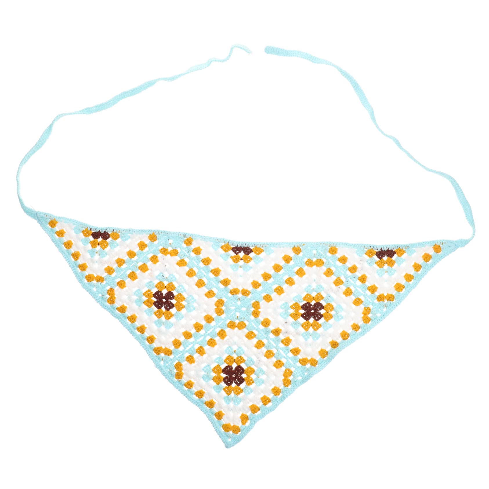 POPETPOP 4piezas Diadema De Crochet Para Mujer Pañuelo Aesthetic Transpirable Bandana Para y