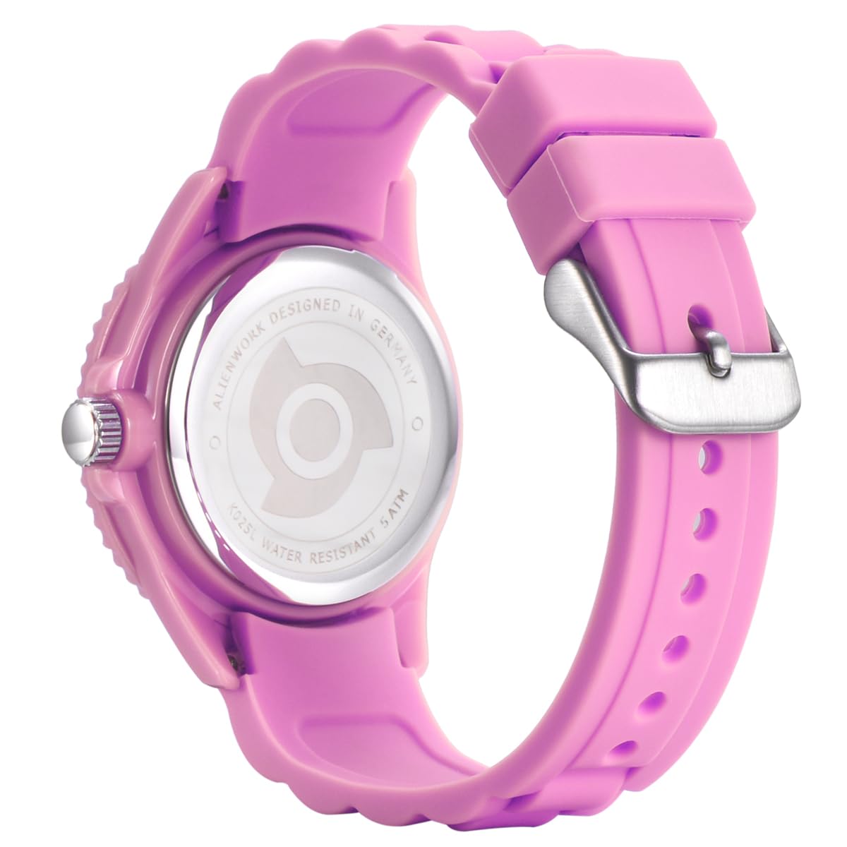 Alienwork Kids Orologio di Apprendimento Bambini Ragazzi Ragazze Tempo di Apprendimento Impermeabile 5 ATM