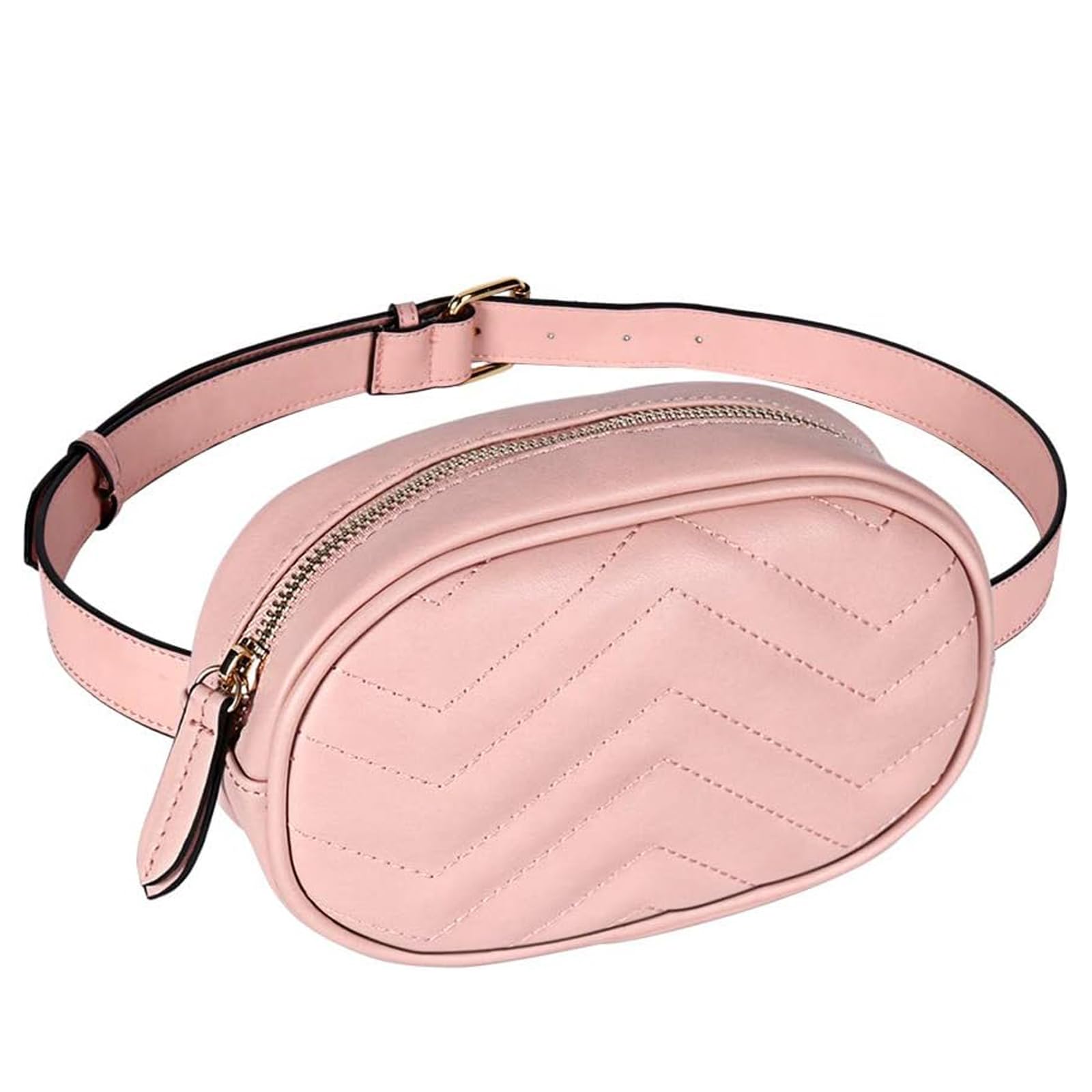 Geestock Bauchtasche Damen Stylisch Gürteltasche Velvet, Ele