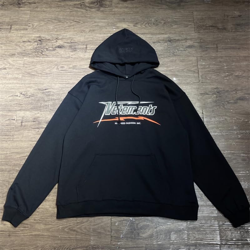 新品 VETEMENTS HI-SPEED HOODIE Hi-Speed Hoodie in Black – SVRN