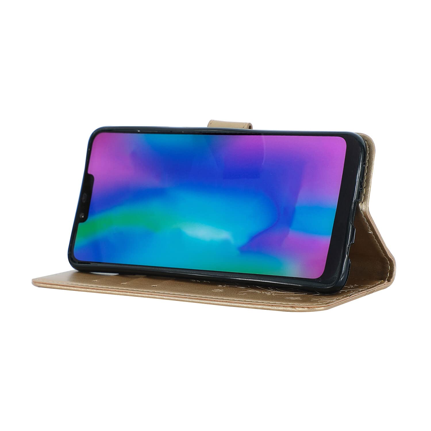 Custodia a portafoglio per iPhone 15 Pro Max in pelle con