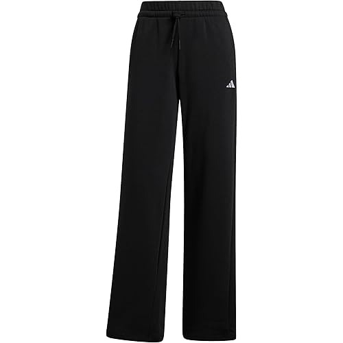 adidas Women's Essentials Small Logo Feel Cozy Open Hem Pants