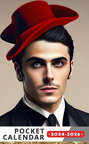 Pocket Calendar 2024 - 2026 With Moon Phase Three-Year Monthly Planner for Purse , 36 Months from January 2024 to December 2026 Yeshua Rey de los