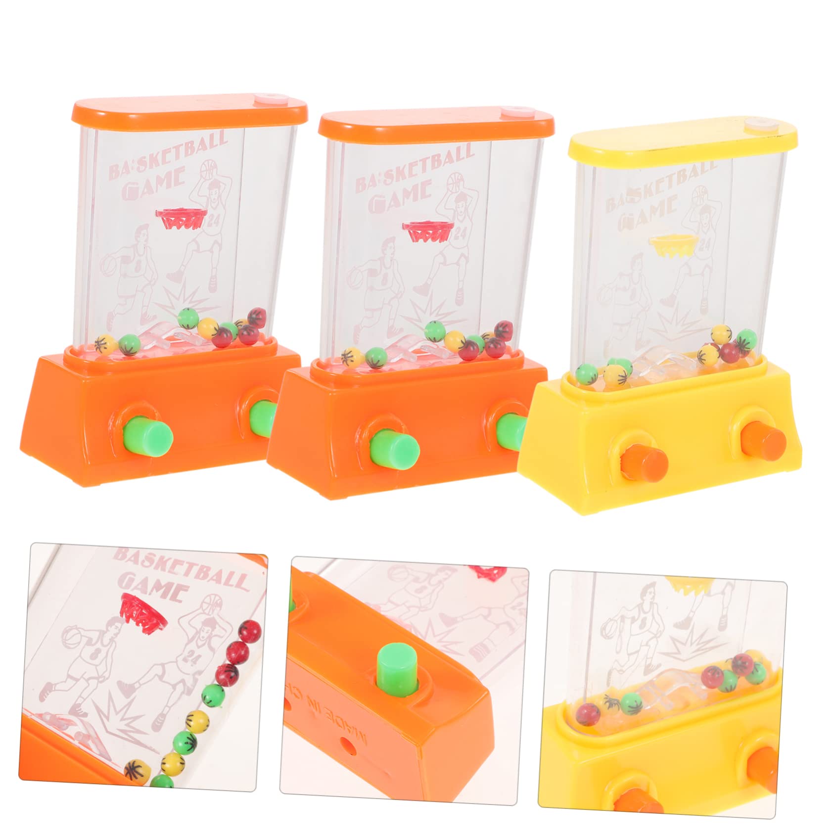 KONTONTY 3Pcs Water Ring Handheld Decompression Playthings for Fun Water Toss Game for Pool Games Safe Water Play for Boys