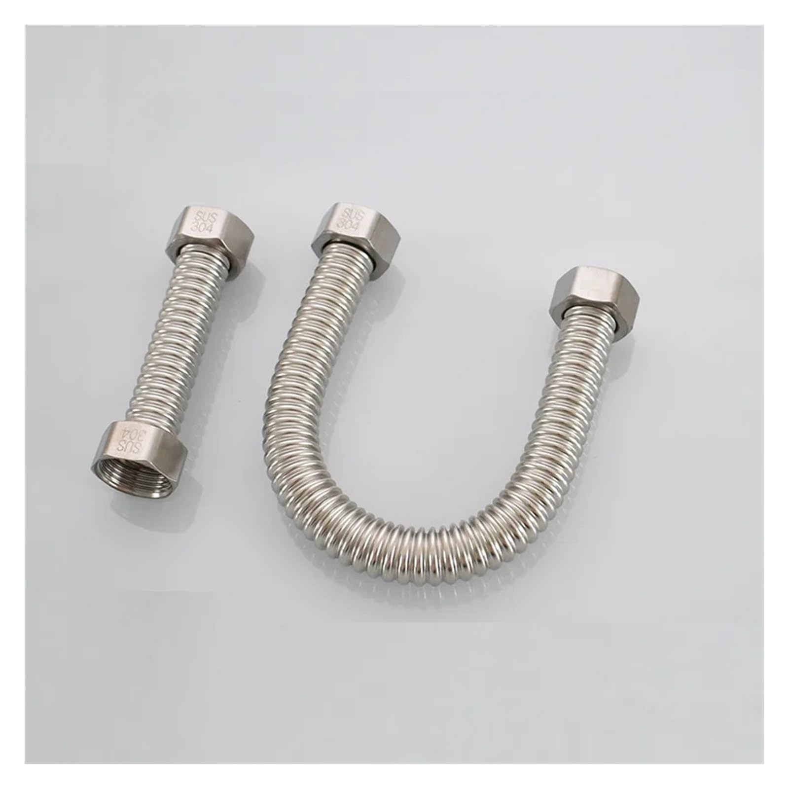 Manguera de Entrada de Tubo Corrugado a Prueba de explosiones de Acero Inoxidable G3/4XG3/4 con conexión de Cable Interno Doble(150cm)