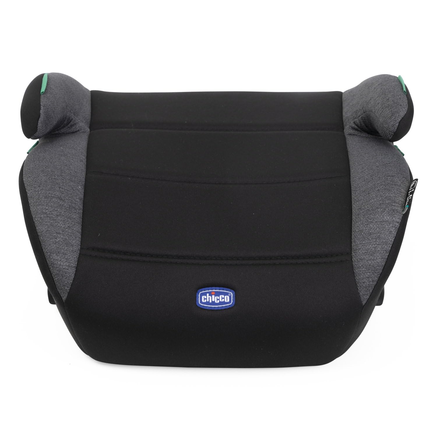 Chicco Quasar Fix i-Size, fotelik samochodowy dla dzieci w wieku 7-12 lat (126-150 cm), waga 23-36 kg, grupa 3, łatwy montaż z systemem Isofix, z wyściełanymi podłokietnikami i wygodnym siedziskiem,