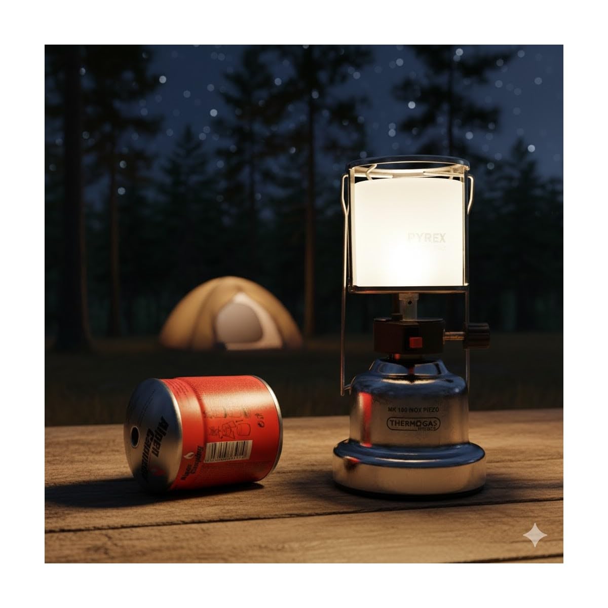 ALPEN CAMPING Pack 36 Cartouches Gaz 190g Butane Propane Mix Sécurité Stop Gaz EN521 Recharge Universelle Perçable Type 200