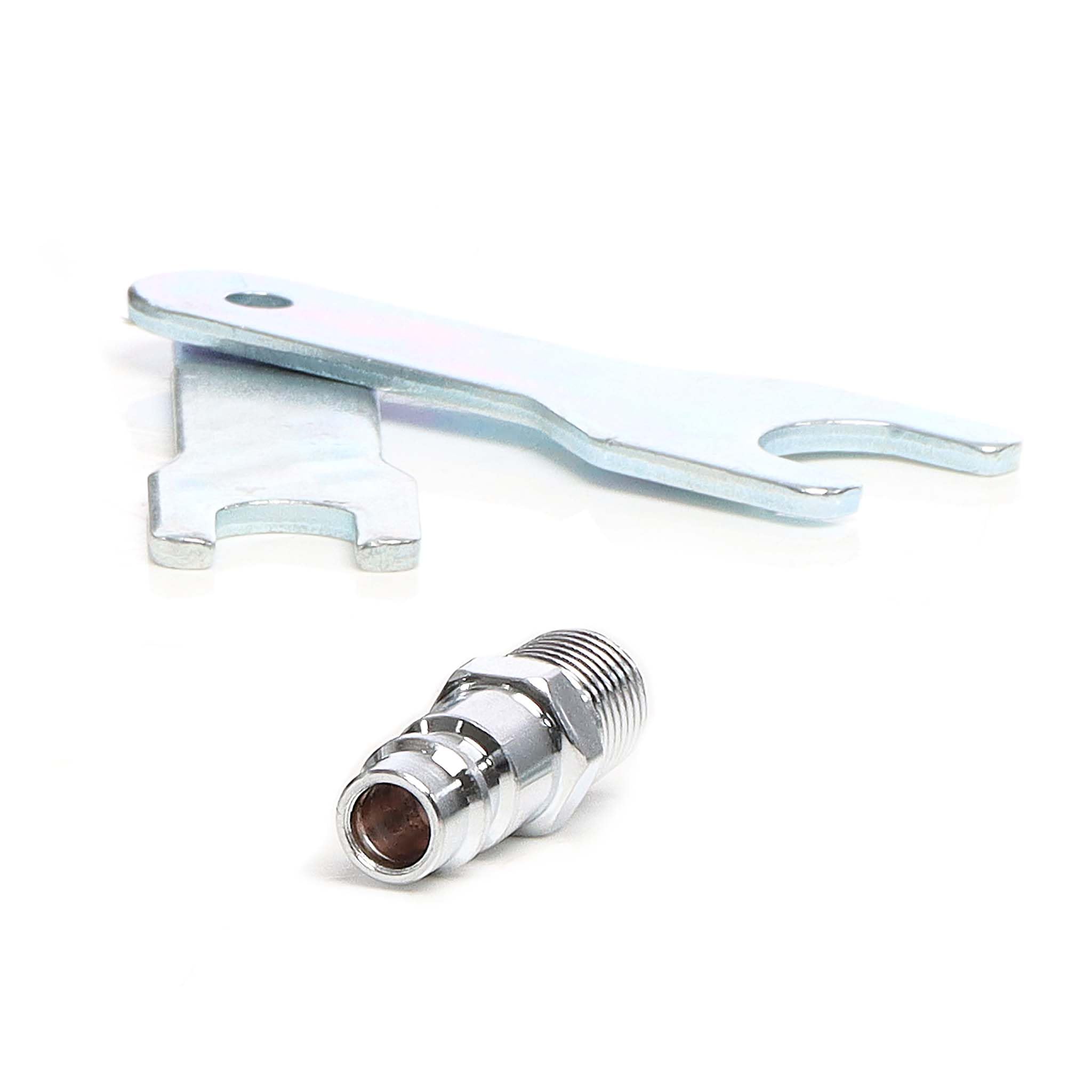 Wiltec Meuleuse droite Coudée 90° Pneumatique - 154 x 78 mm - 20 000 tr/min - Raccord 6,35 mm - Consommation air 99 l/min - Ponceuse Rectifieuse Affûteuse Air comprimé Multifonctions