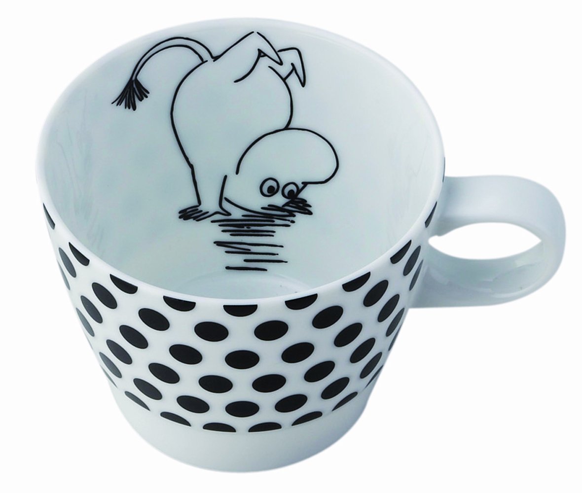 Yamaka Shoten Moomin MM701-11 Bob Foundation Mug, Moomin, Microwave, Dishwasher Safe, Goods, Scandinavian, Mother's Day, Gift, Tableware, Gift, Wedding Gift, Made in Japan