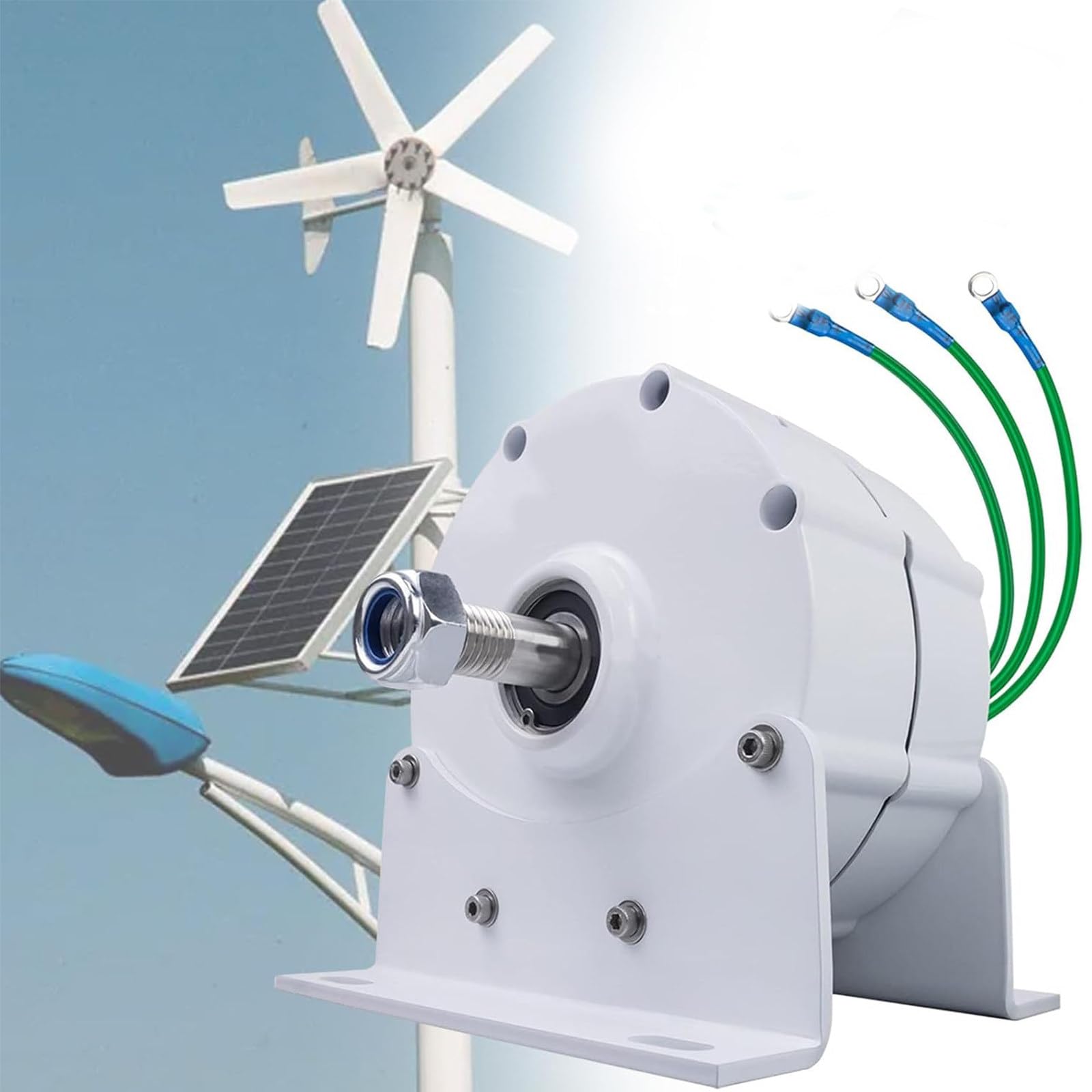 Générateur à aimant permanent pour éolienne DIY sans maintenance