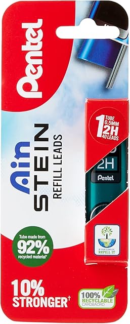Pentel Ain Stein 0.5mm 2H Pencil Lead