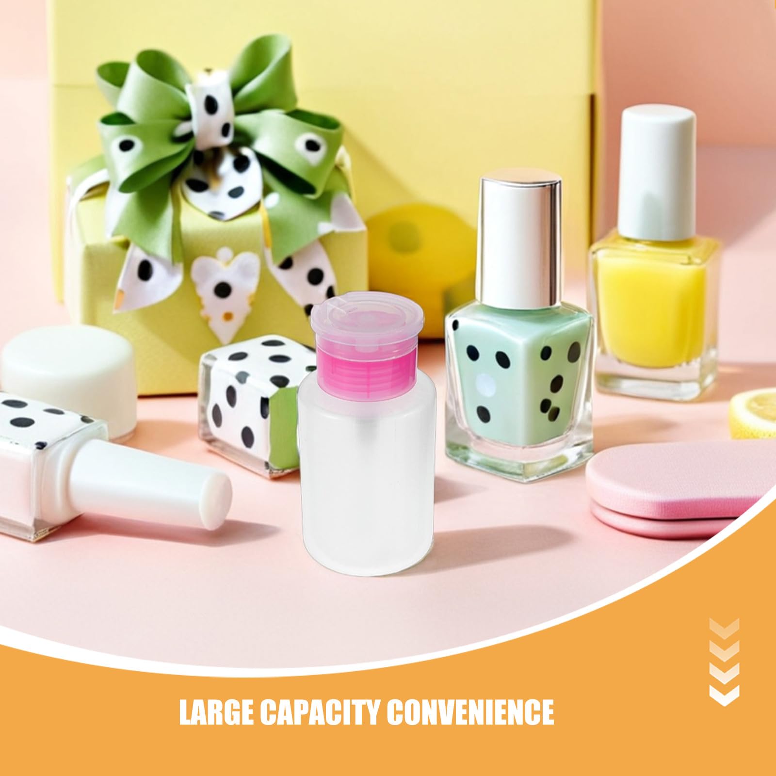 OUNONA 10 flaconi a pompa per fondotinta: 150 ml, portatili, per lavaggio a mano, dispenser a pompa per manicure, liquidi e trucco