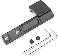 Vista 9 de NOBUHIRO Montura de luz con desplazamiento de aleación de aluminio metálico, montura táctica para linterna de la serie M300 M600, adecuada para riel