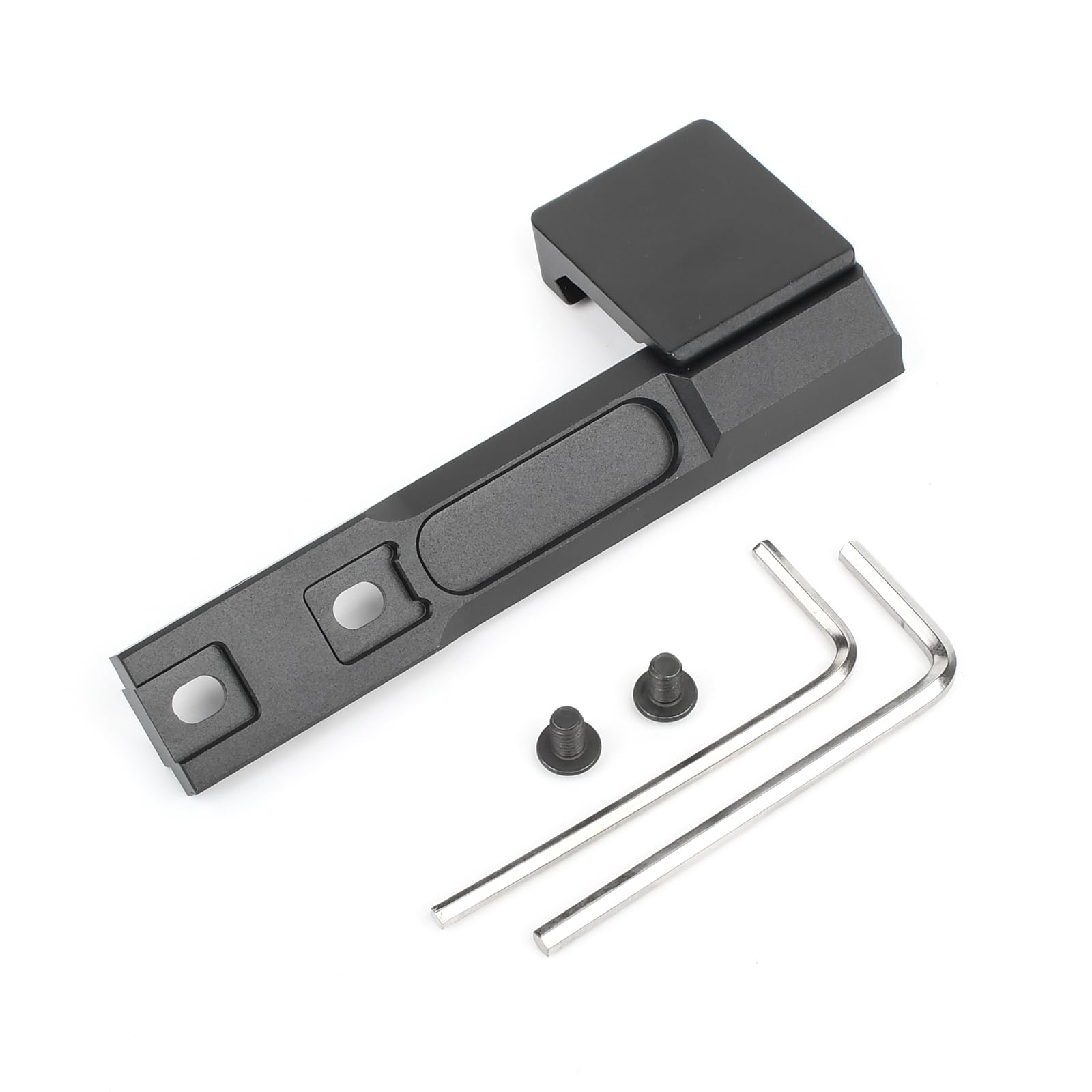 NOBUHIRO Extension Metal Offset Light Mount, M300 M600 Series Tactical Flashlight Mount, Fit for 20mm Picatinny Rail or Fast Helmet Fixture