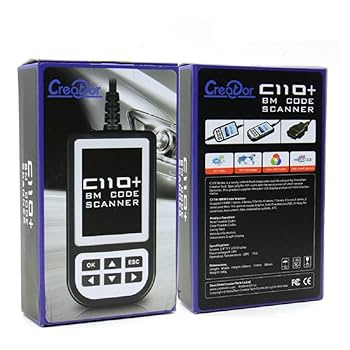 メンテナンス C110+ BM CODE SCANNER Autool Creator C110 C110+ Airbag ABS SRS Auto OBDII Fault