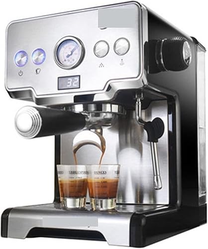 IEASE kfj - Máquina de café expreso máquina de café semiautomática tipo bomba de capuchino para máquina de café casera disponible en Yaxa Guatemala