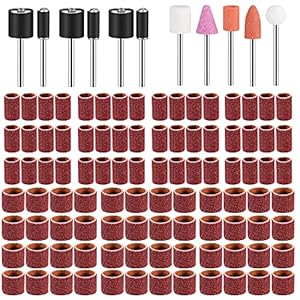 Kajaia 96 Pieces Pet Nail Grinder Replacement Kit with Grit Sanding Bands Pet Nail Smoother Dog Claw Care Multiple Models Grinding Drums for Dog Claw Trimmer Tools Grooming Supplies Kajaia 96 Pieces Pet Nail Grinder Replacement Kit with Grit Sanding Bands Pet Nail Smoother Dog Claw Care Multiple Models Grinding Drums for Dog Claw Trimmer Tools Grooming Supplies