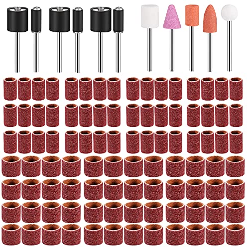 Kajaia-96-Pieces-Pet-Nail-Grinder-Replacement-Kit-with-Grit-Sanding-Bands-Pet-Nail-Smoother-Dog-Claw-Care-Multiple-Models-Grinding-Drums-for-Dog-Claw-Trimmer-Tools-Grooming-Supplies Kajaia 96 Pieces Pet Nail Grinder Replacement Kit with Grit Sanding Bands Pet Nail Smoother Dog Claw Care Multiple Models Grinding Drums for Dog Claw Trimmer Tools Grooming Supplies