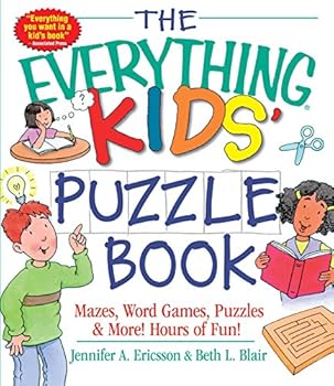 Paperback The Everything Kids' Puzzle Book: Mazes, Word Games, Puzzles & More! Hours of Fun! (Everything® Kids Series) Book