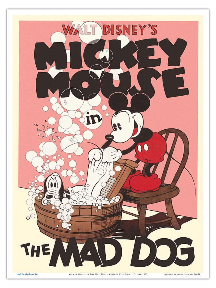 Amazon.com: Mickey Mouse in The Mad Dog - Vintage Film Movie