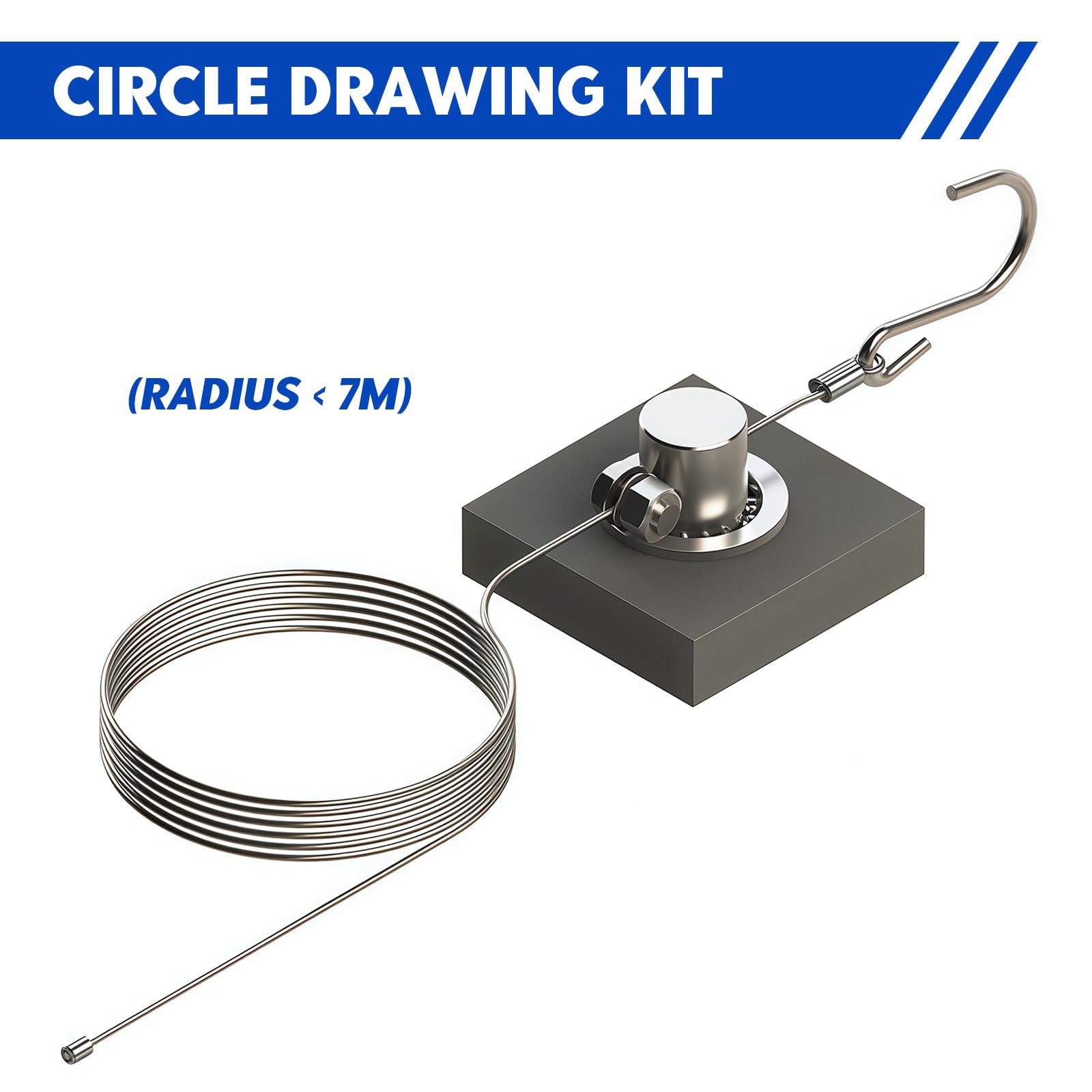 Nastro adesivo per marcatura, manuale per pavimenti, applicatore per pittura Lane Marking Sports Storage Areas Draw Iines and Circles