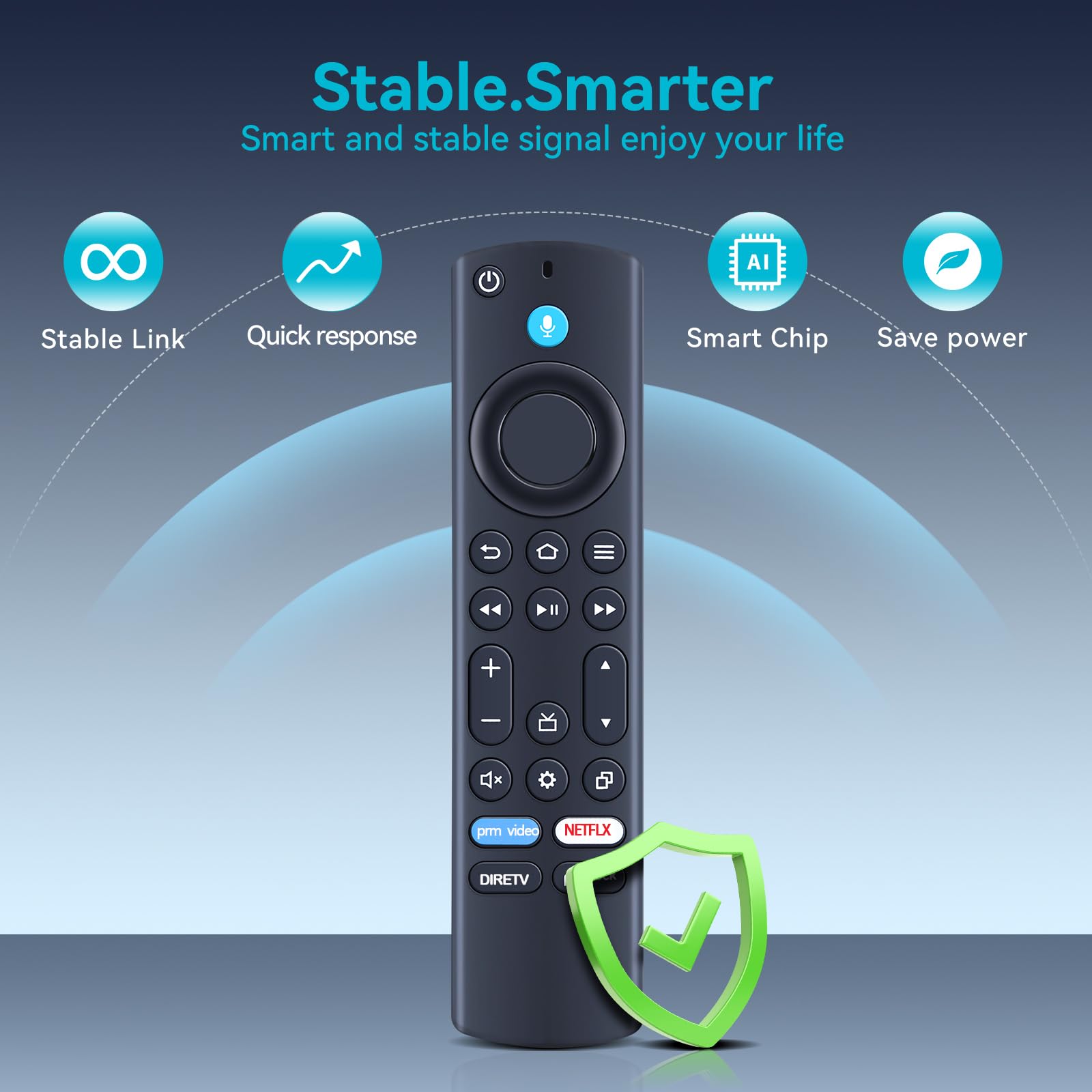 Amazon.com: ZWP K7Q3MT, NS-RCFNA-21 Rev F Replacement Voice Remote