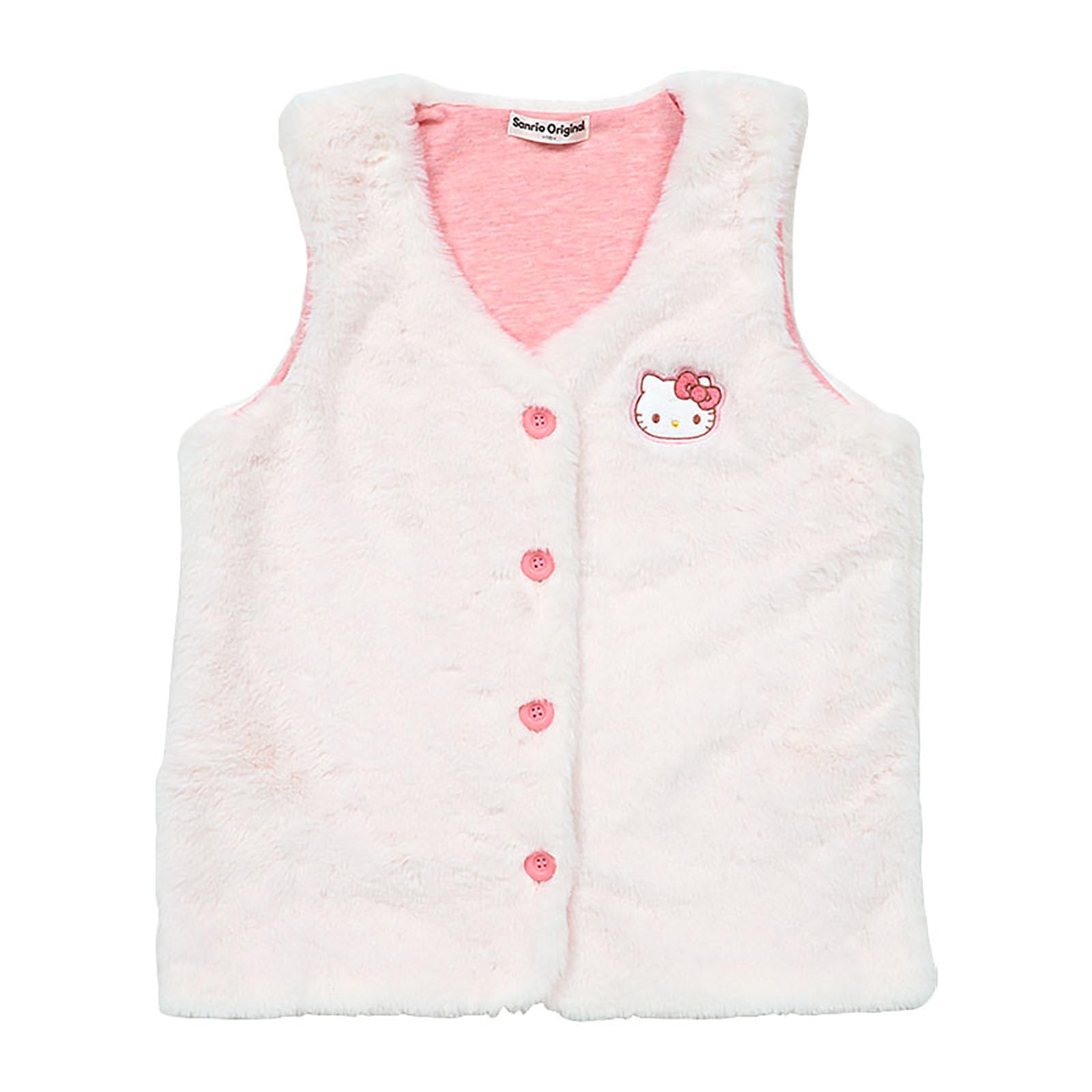 美品　ninamew ダウンベスト　ハローキティ　服　レディース Amazon.co.jp: サンリオ(SANRIO) キッズルームベスト ハローキティ