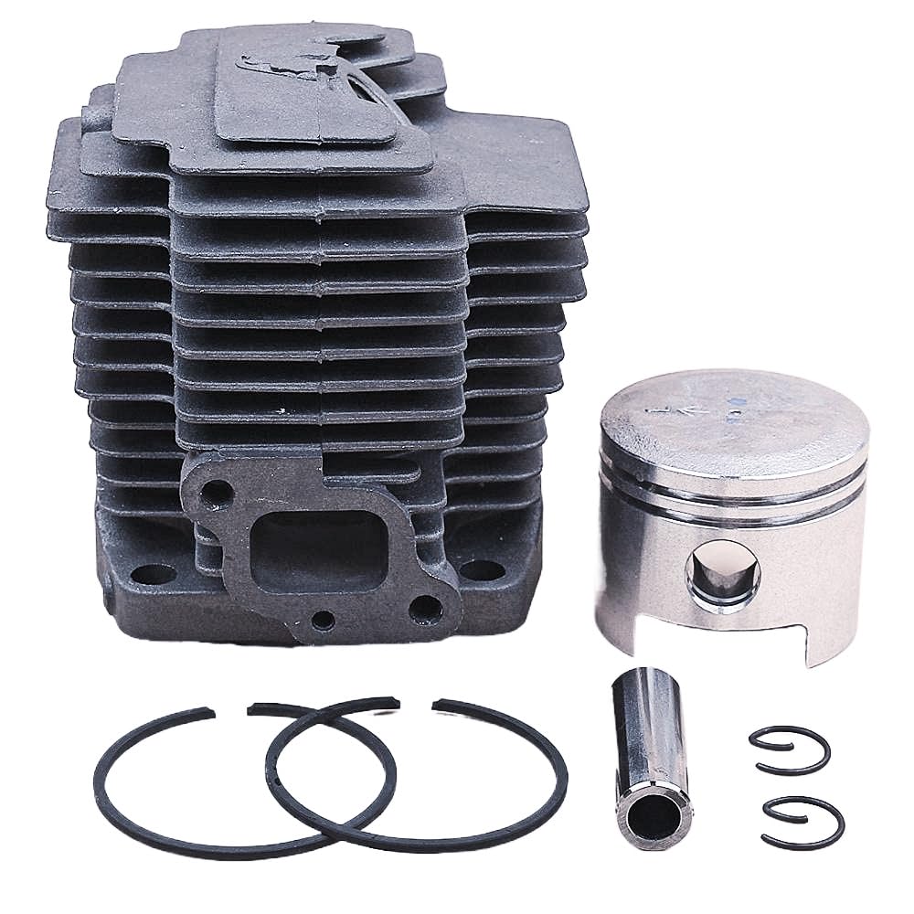 Luxuypon 41.5mm Cylinder Piston Pin Ring Circlip Kit Fit for KAWASAKI TH43 TH430 KBH43A Trimmer Brushcutter Engine Part