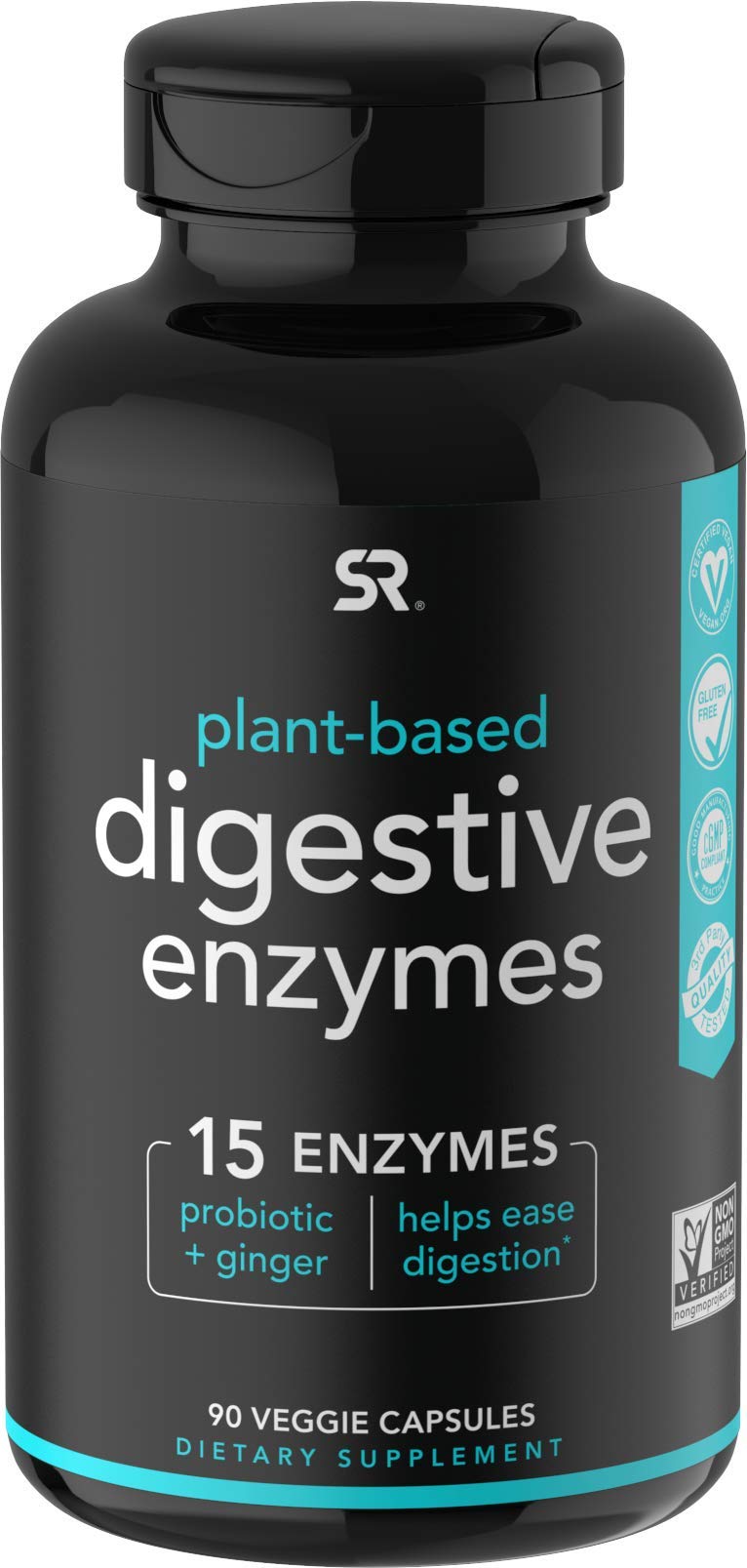 Buy Digestive Enzymes with Probiotics and Ginger Plant Based
