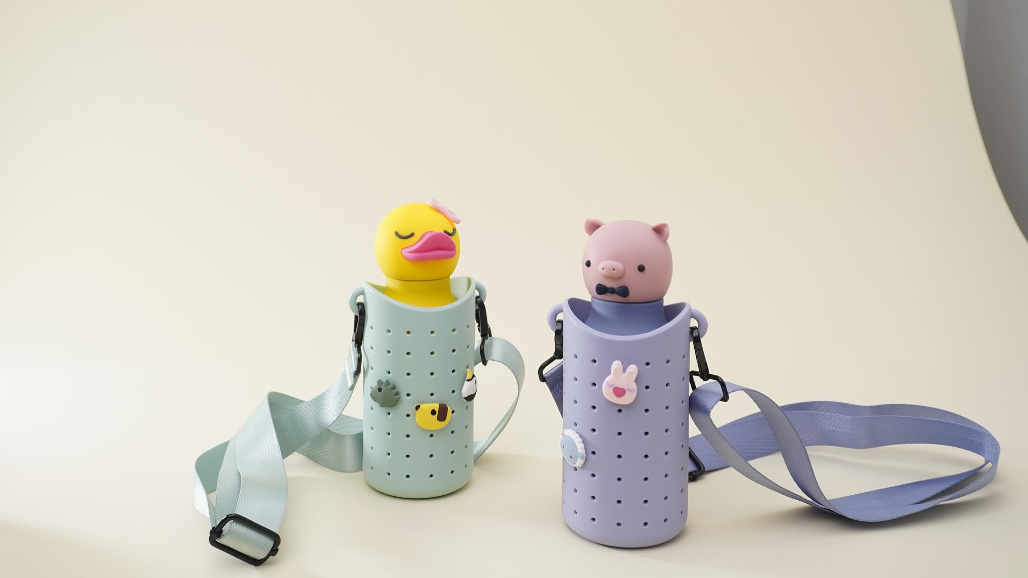 asobu Bestie Écharpe en silicone Bleu