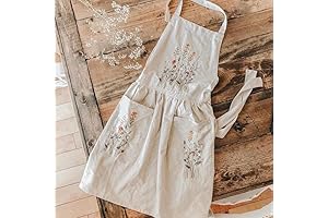 Personalized Hand Embroidered Apron: Style and Functionality for Every Occassion
