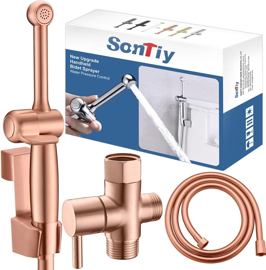 All Brass Handheld Bidet Sprayer for Toilet