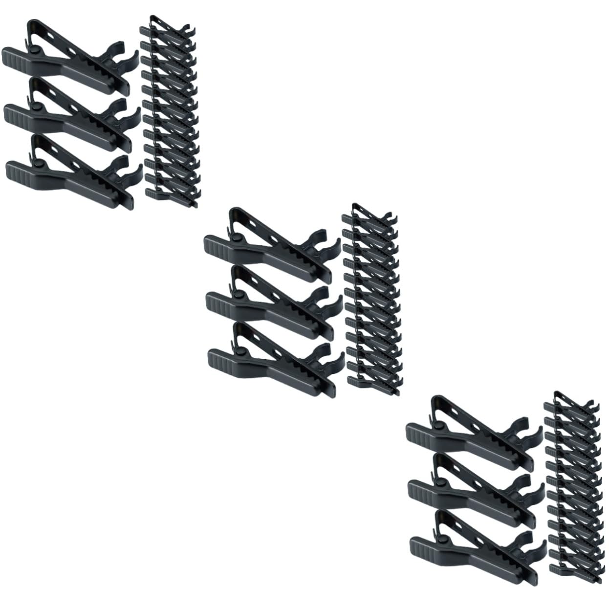 Toyvian 45pcs Clip Microphone Holder Iron Microphone Clips for Use Lightweight and Portable Mic Clamps for Easy Installation and Convenient Setup