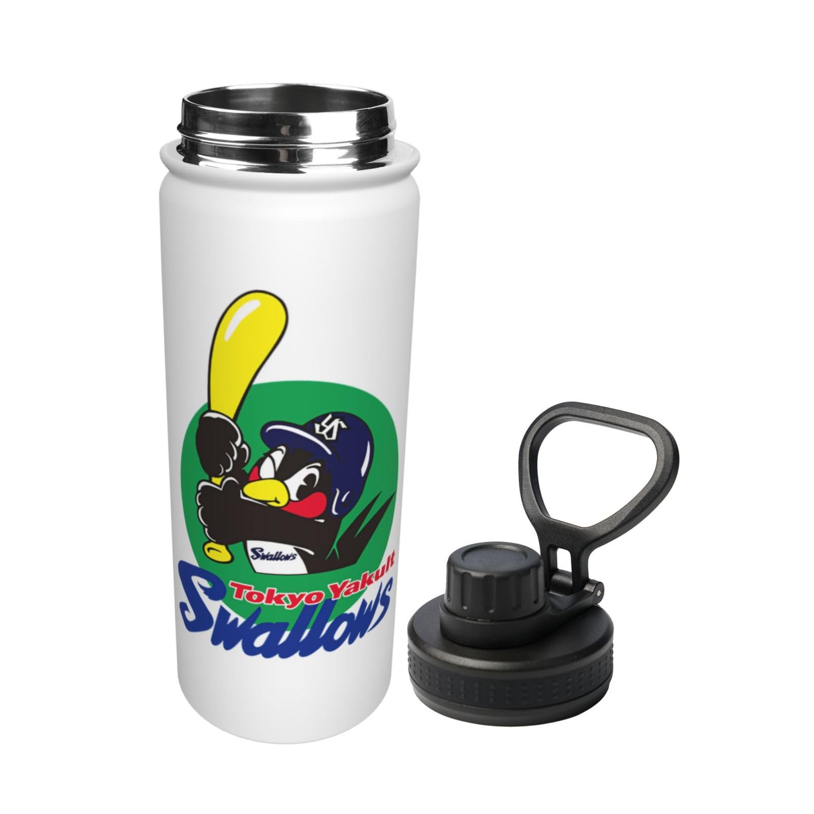 Amazon｜東京ヤクルトスワローズ つば九郎 スポーツボトル 水筒